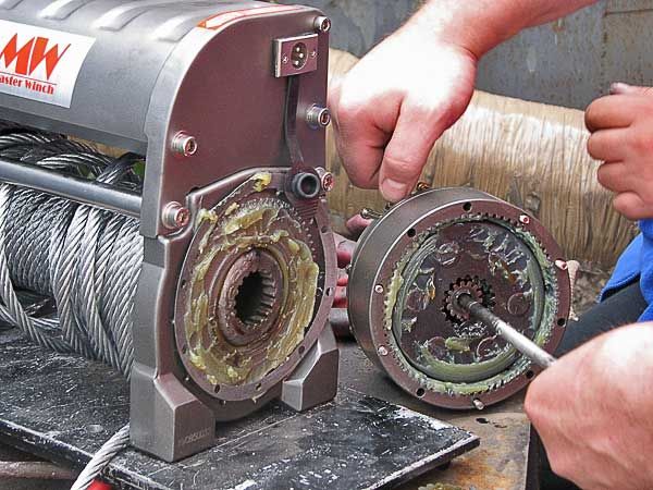 Лебедки для грузовых автомобилей