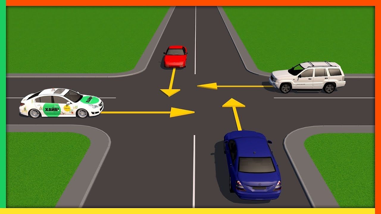 движение на перекрестке