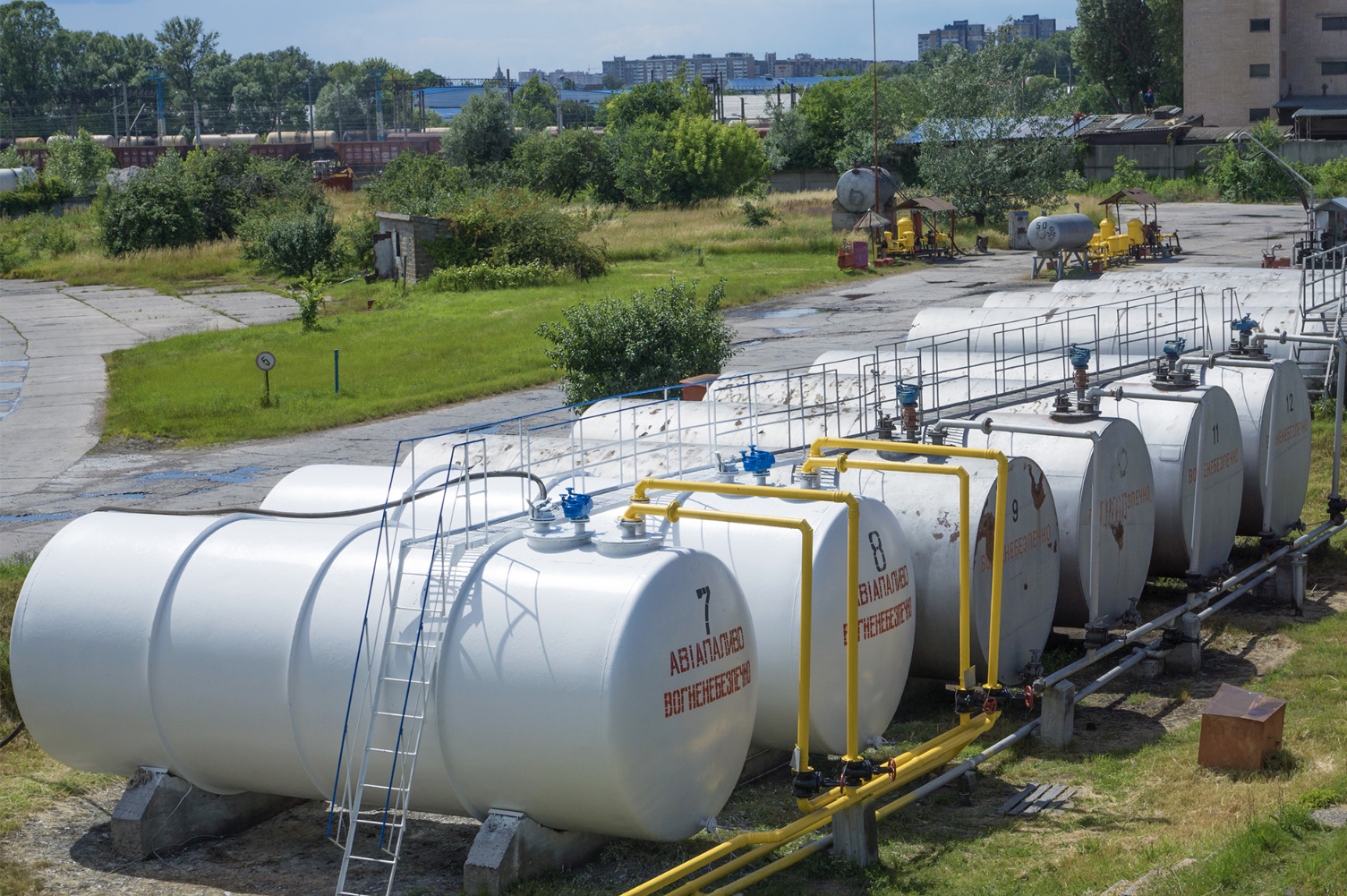 Горизонтальные резервуары