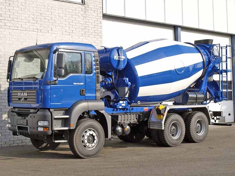 Автобетоносмесители MAN