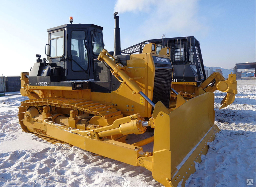 Гусеничный бульдозер Shantui SD22