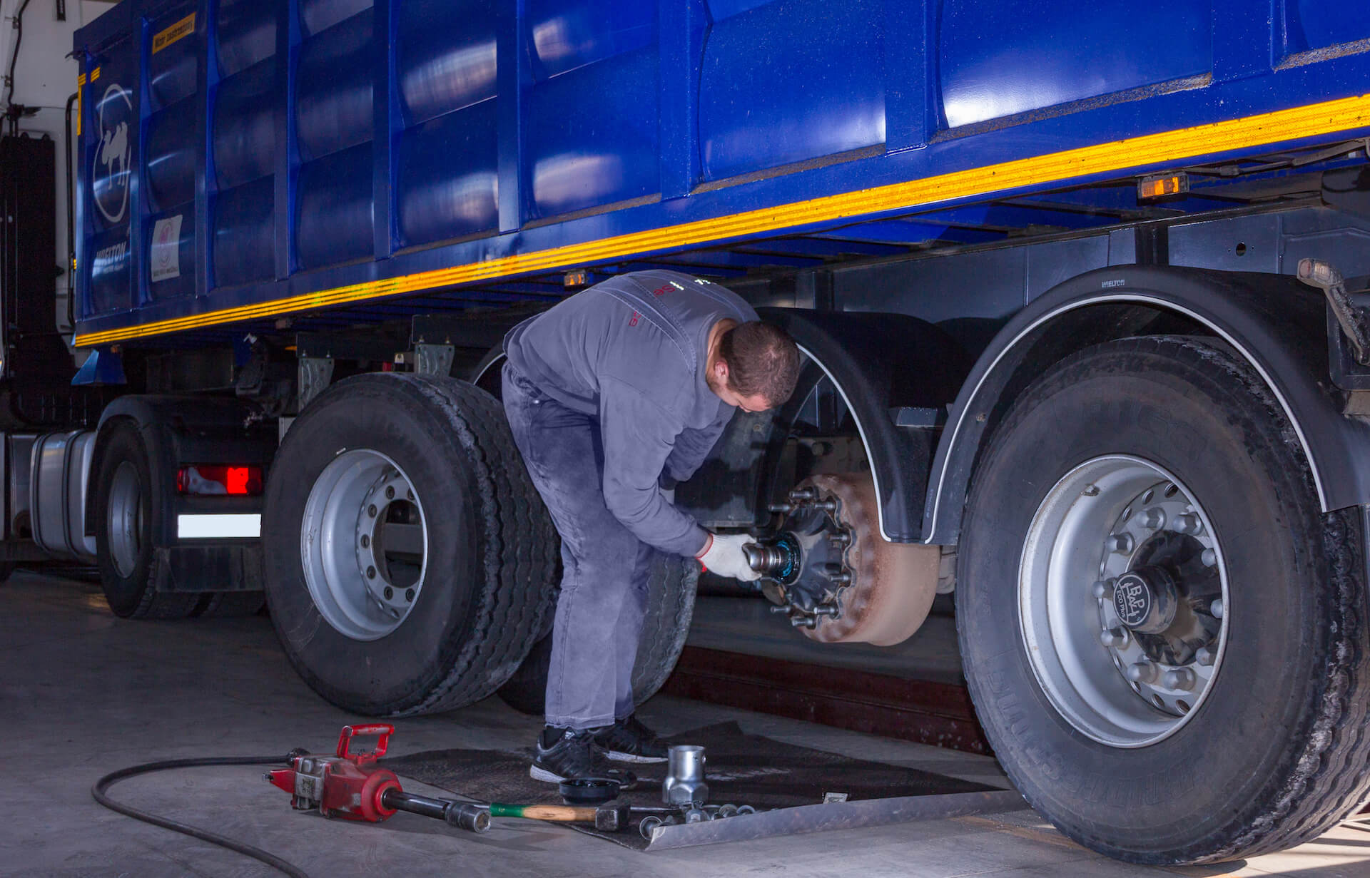 тормоза на прицепах и полуприцепах