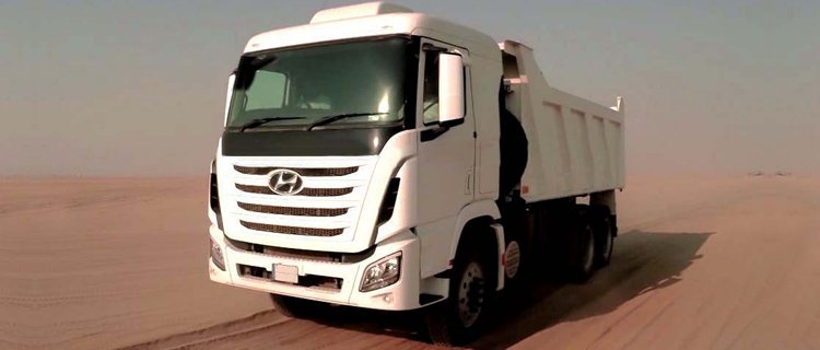 Самосвал Hyundai Xcient 6х4