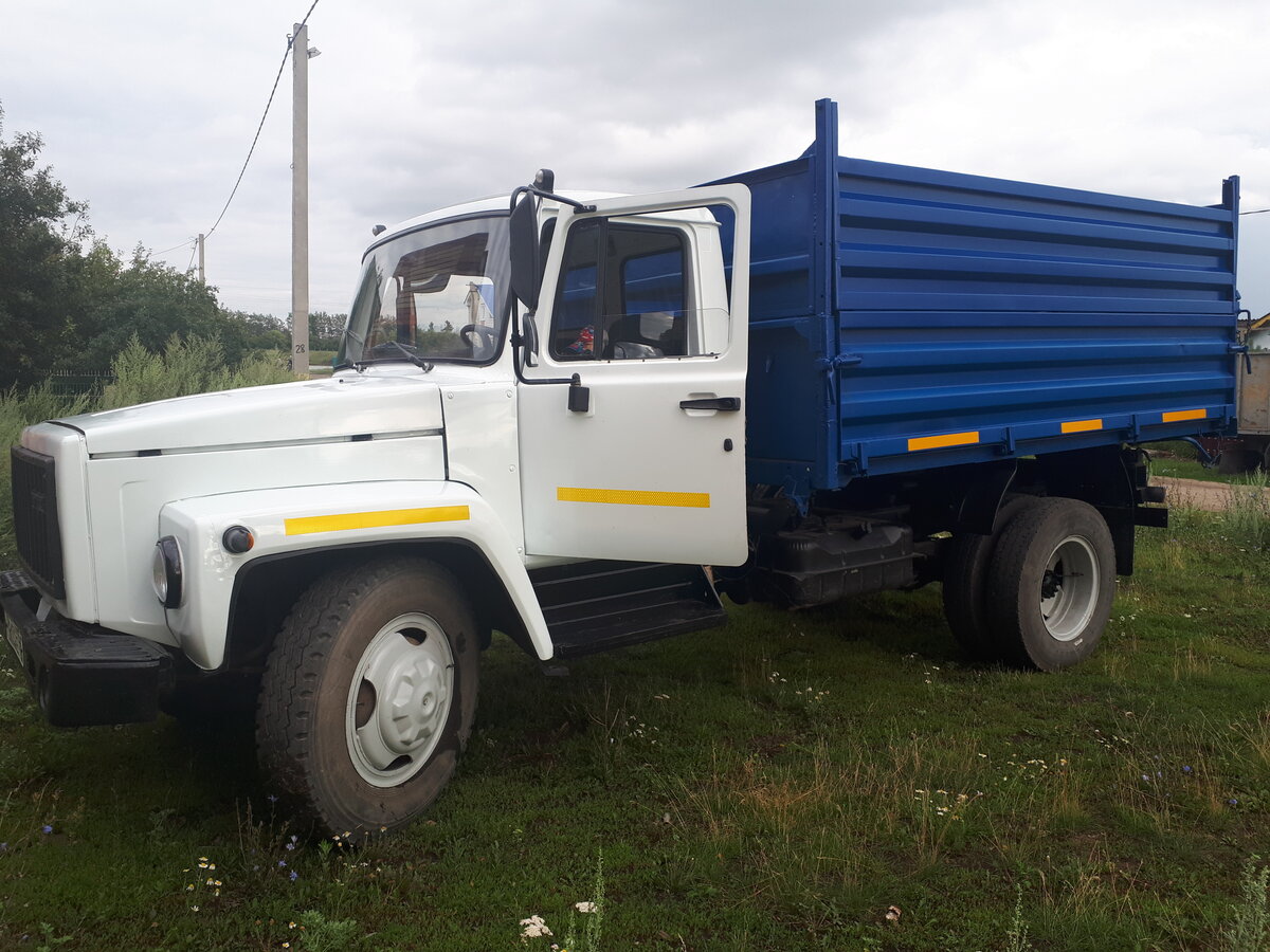 Дизельный самосвал Газ-3309