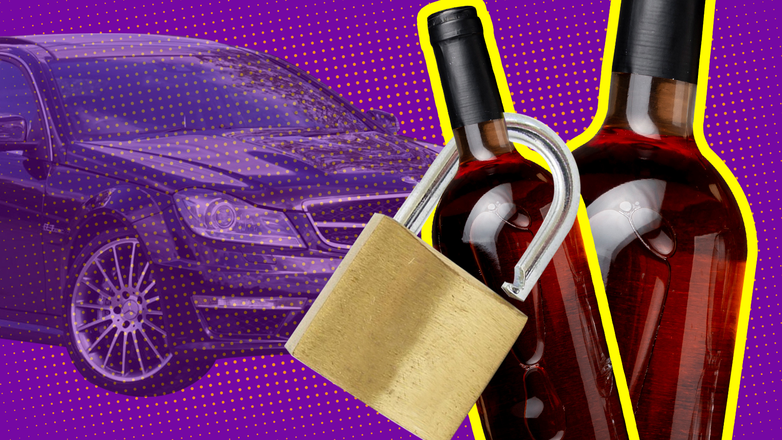 Алкозамок на грузовой автомобиль