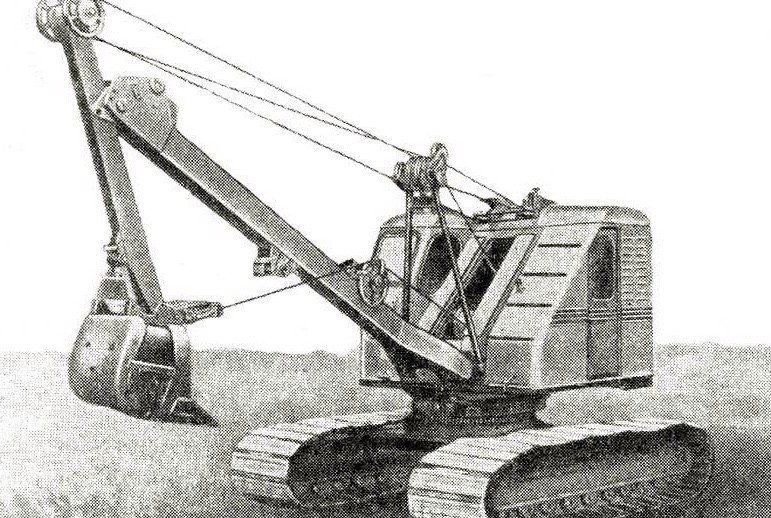 Карьерный экскаватор ЭКГ-5А