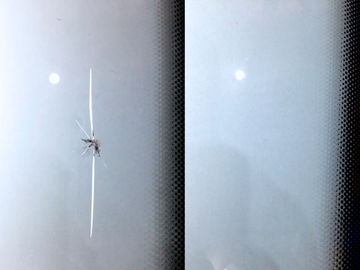 Сколы и трещины 