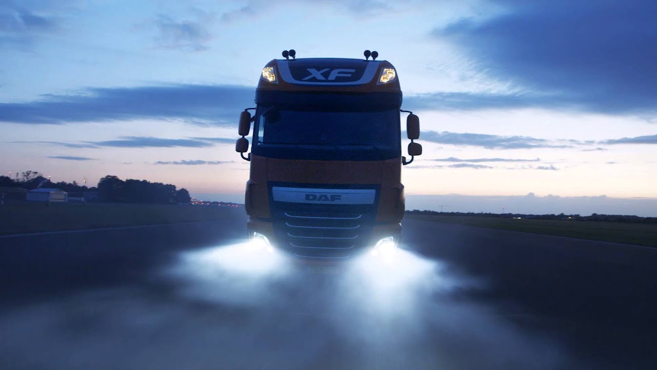 Внешние световые приборы грузового автомобиля