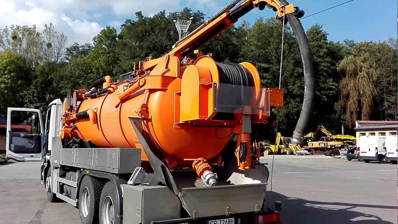 техника для обслуживания канализационных сетей