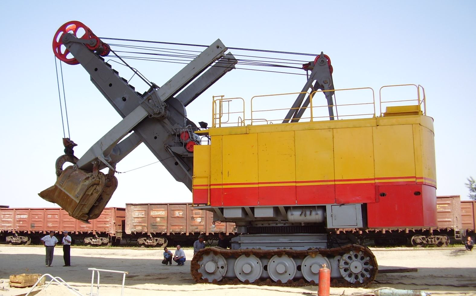  Карьерный экскаватор ЭКГ-5А