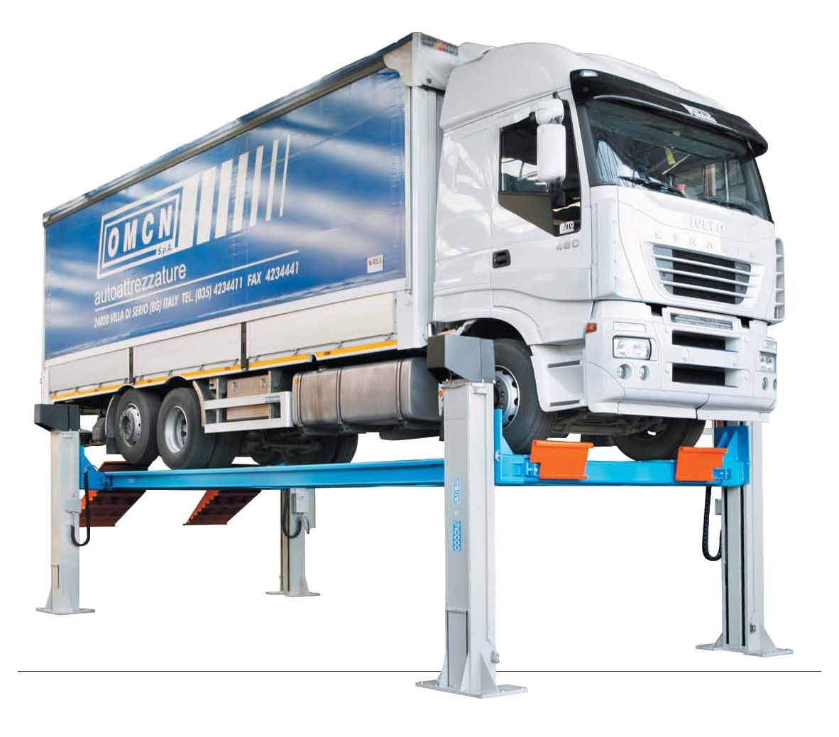 Подъёмники для грузового автосервиса