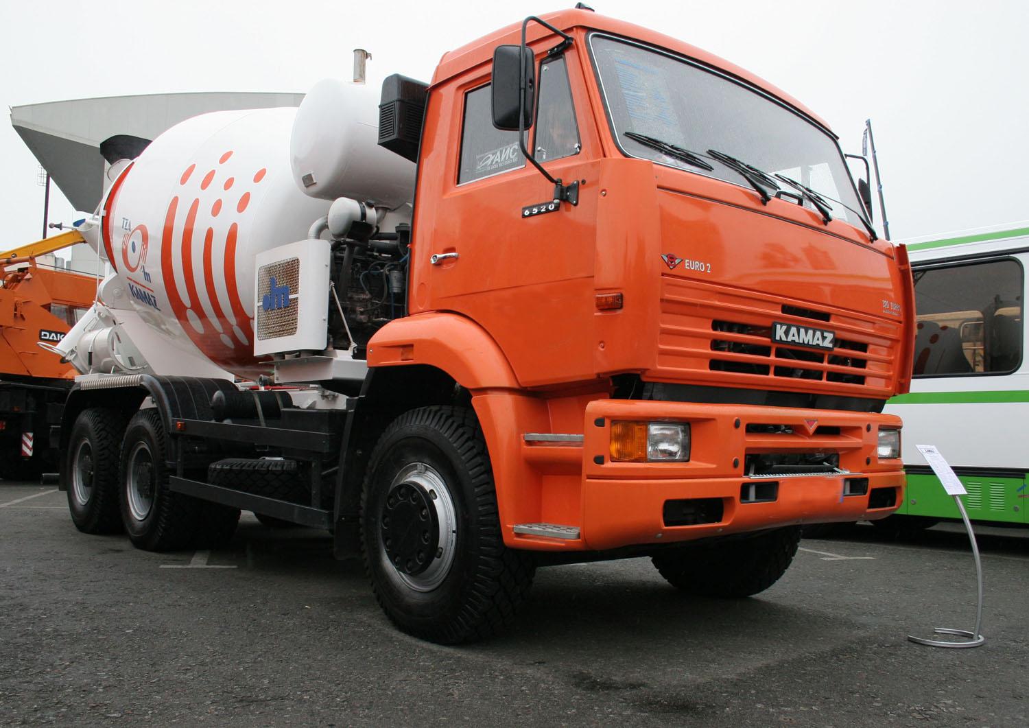 автобетоносмеситель на шасси камаз