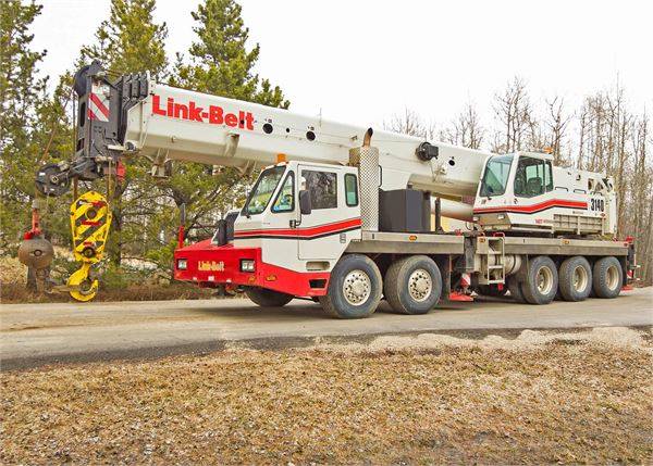 Гидравлические краны HTC спецтехника спецмашины компания Link-Belt