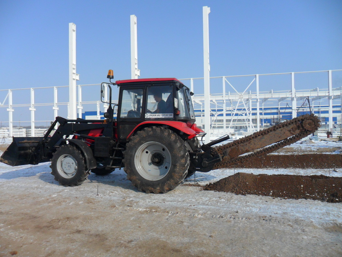 баровая грунторезная машина