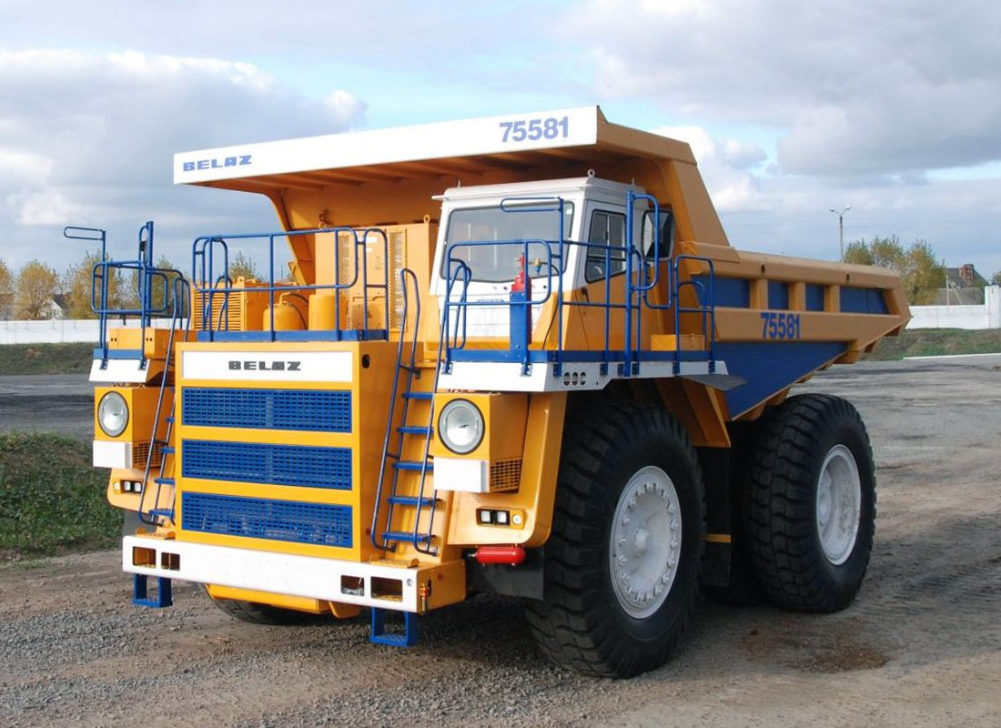 преимущества самосвалов белаз