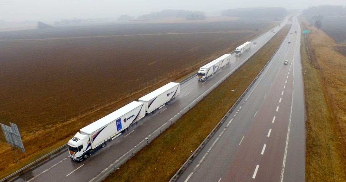 беспилотный грузовик