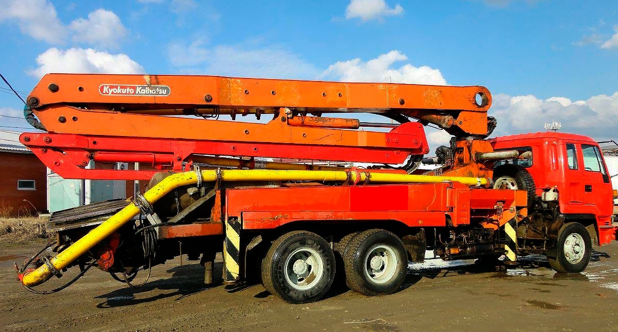 Автобетононасосы из Японии