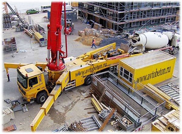 бетононасос аренда строительного оборудования бетононасос 