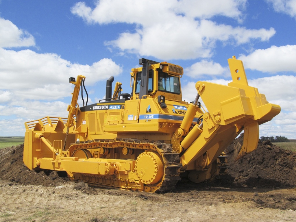 промышленные бульдозеры