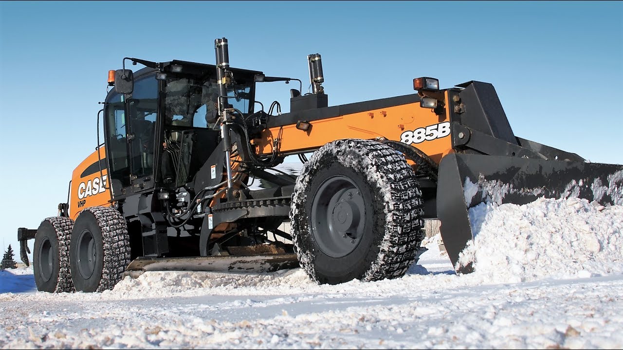 автогрейдеры CASE