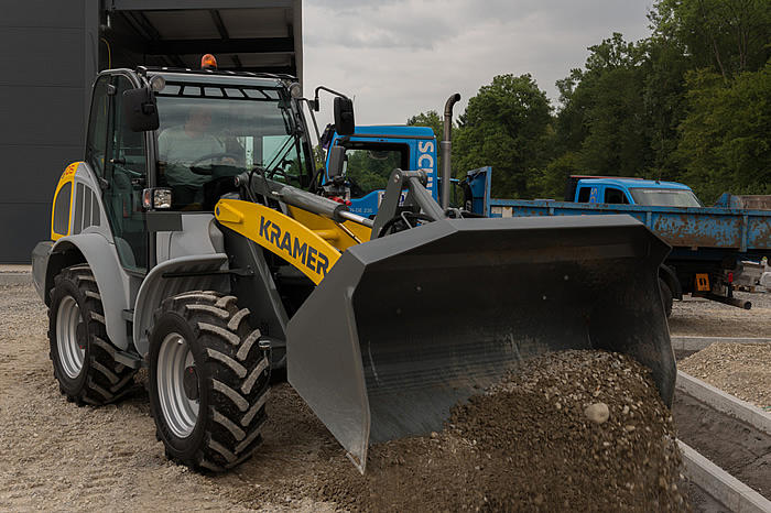 Фронтальные погрузчики Kramer