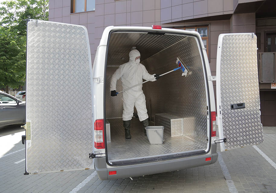 Дезинфекция автомобиля