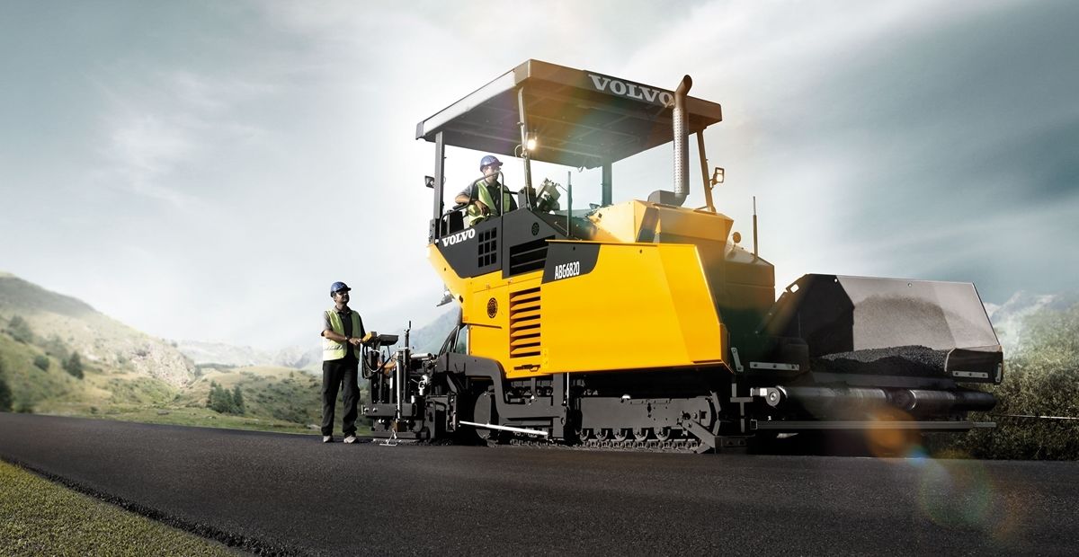 асфальтоукладчик Volvo