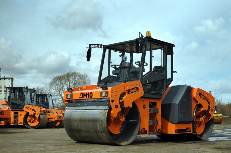 какая спецтехника используется для строительства дорог