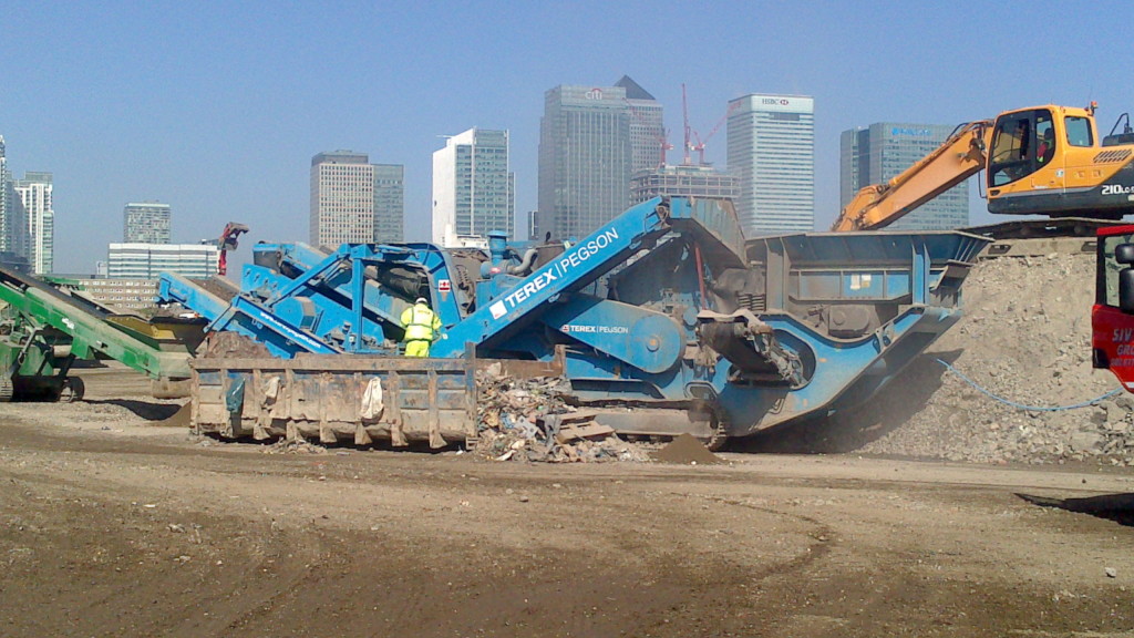 дробильная спецтехника terex