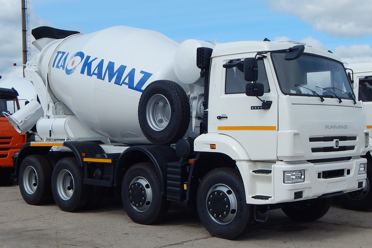 Бетоновозы и автобетоносмесители на базе Камаза