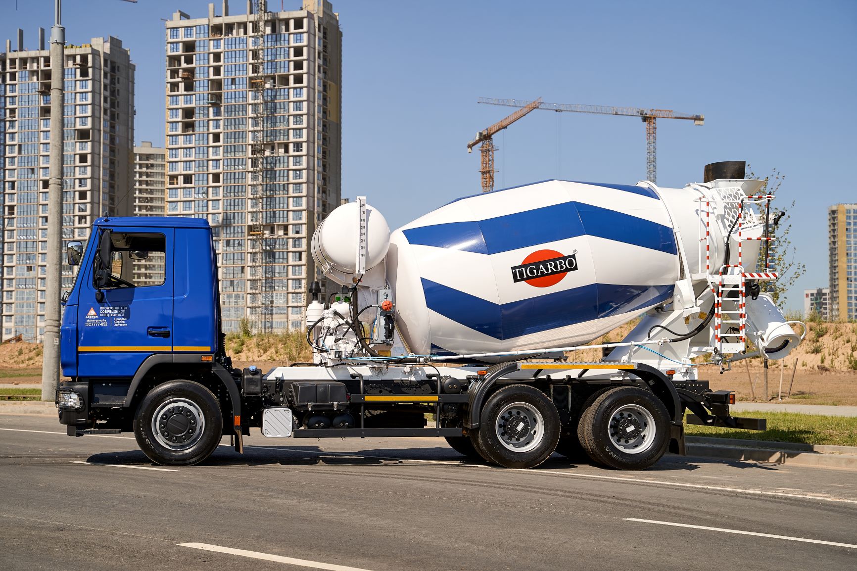 Автобетоносмеситель на базе MAЗ-6312