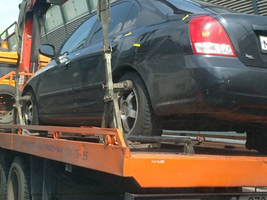 Закрепление машин для транспортировки