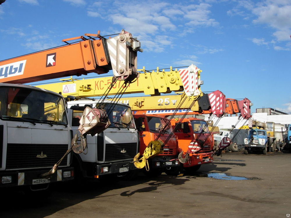рынок российских автокранов