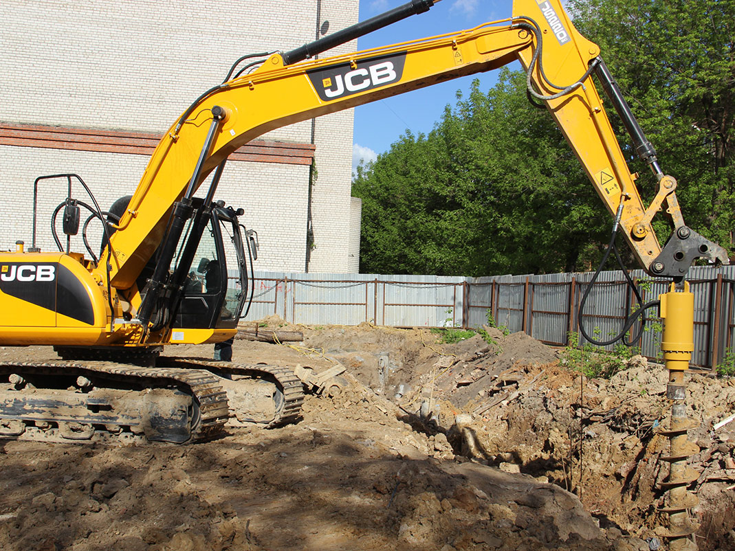 гидробур для экскаваторов