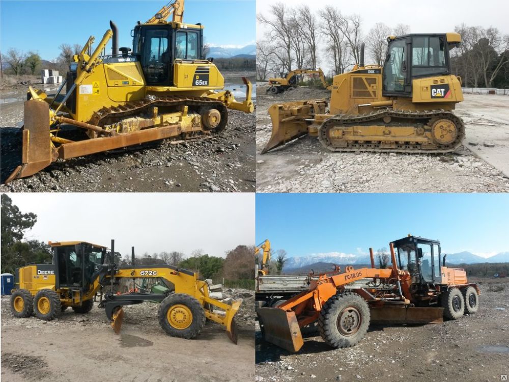 бульдозер Caterpillar как новая спецтехника