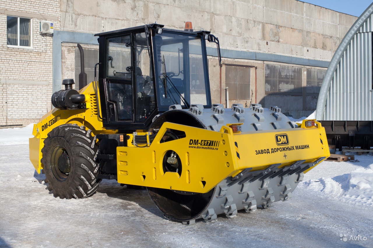 новинка грунтовые катки модели серии DM