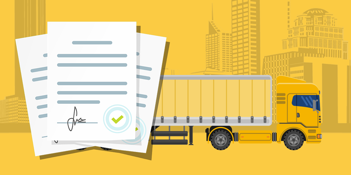 оформление договора на перевозку
