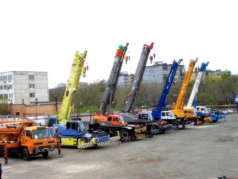 грузоподъемная спецтехника