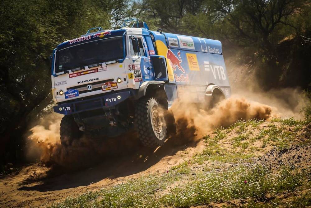 грузовик КАМАЗ на ралли Дакар-2018