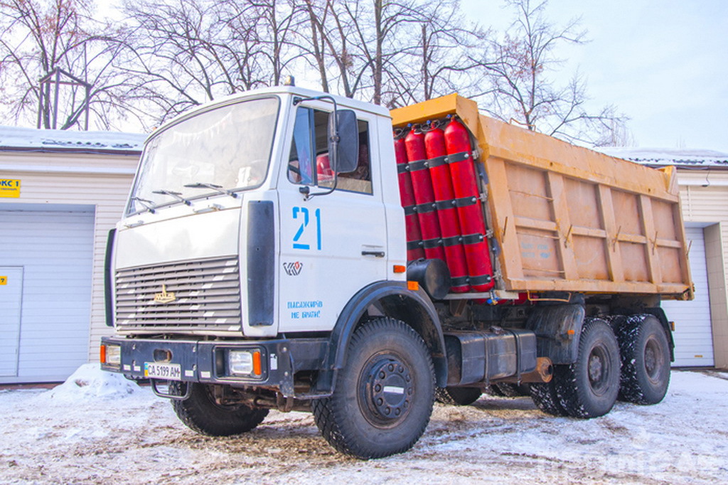 грузовики МАЗ на газовом топливе