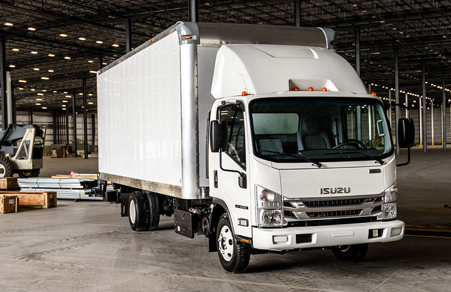 обзор описание технические характеристики на  грузовой автомобиль Isuzu NPR 75