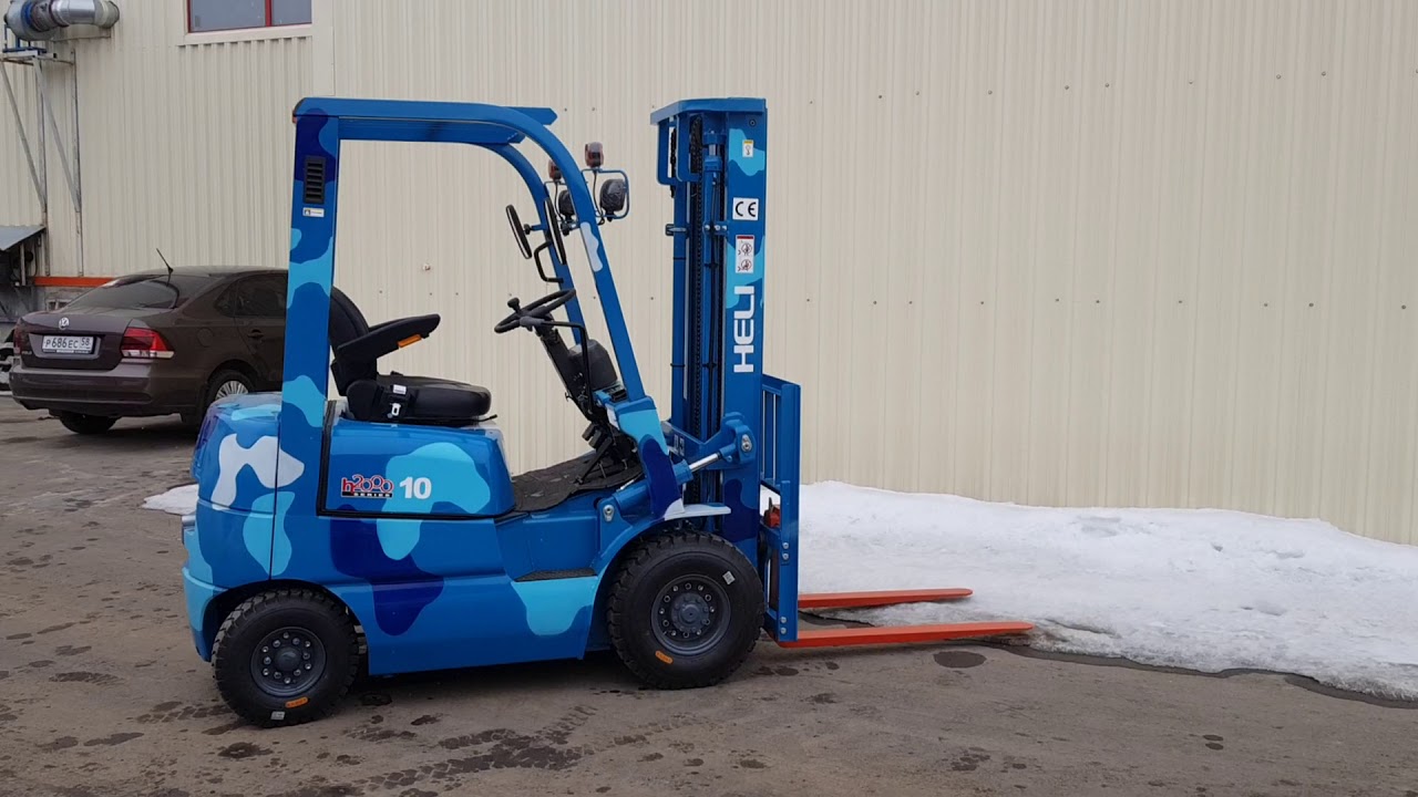 новые погрузчики HELI