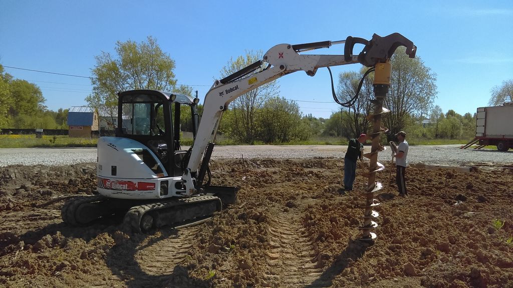 Ямобур в работе