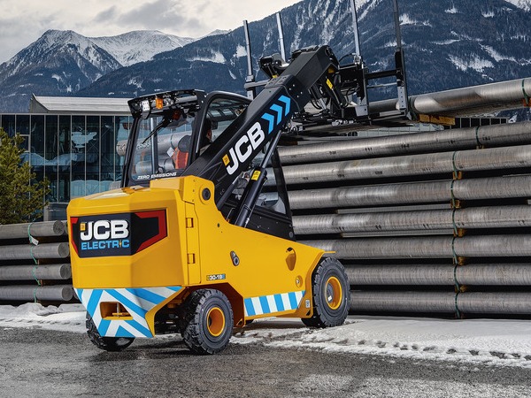 обзор на новинку на JCB 30-19E инновационная электроприводная модель погрузчика