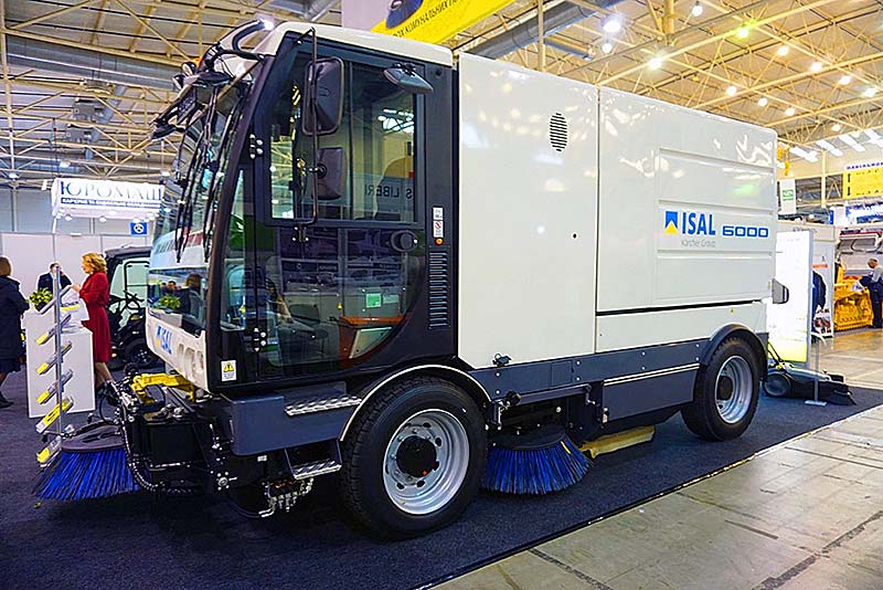 обзор технические характеристики цены на подметательную машину Kärcher ISAL 6000