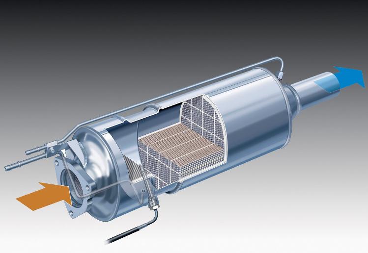 Сажевый фильтр для дизеля