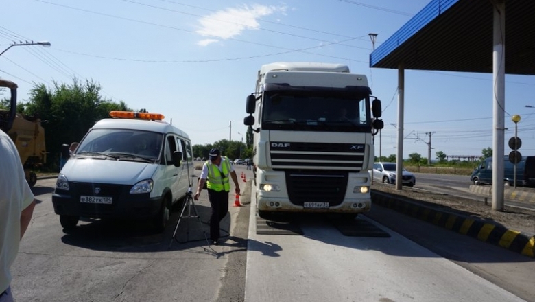 автоматические весы на постах контроля