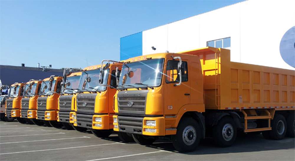 китайские самосвалы