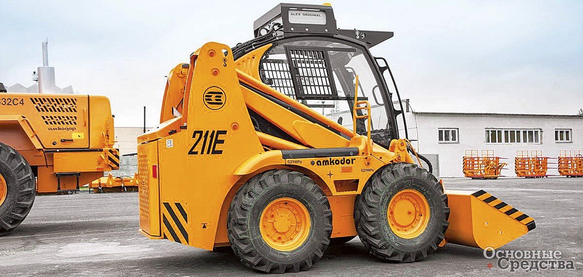 Китайский мини погрузчик