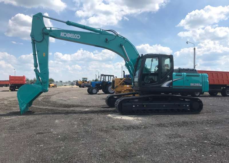 описание обзор технические характеристики гусеничных экскаваторов Kobelco